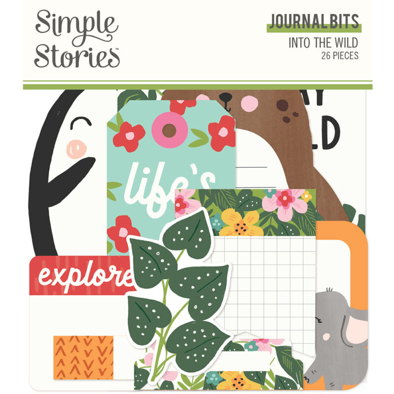 Simple Stories - Into the Wild Journal Bits