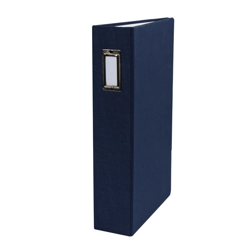 Studio Calico - 6x12 Navy Cloth Album with 10 Page Protectors