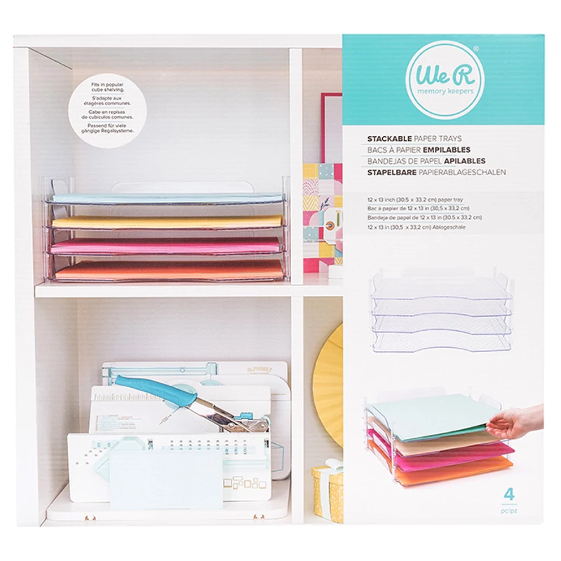 We R Memory Keepers - 12x12 Stackable Paper Trays