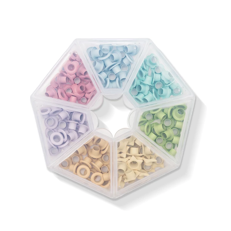 We R Memory Keepers - Crop-A-Dile Eyelet Storage - Pastel