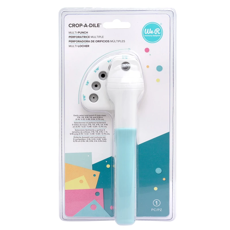 We R Memory Keepers - Crop-A-Dile Multi Hole Punch