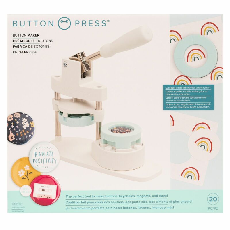 We R Memory Keepers - Button Press Kit (21 Piece)