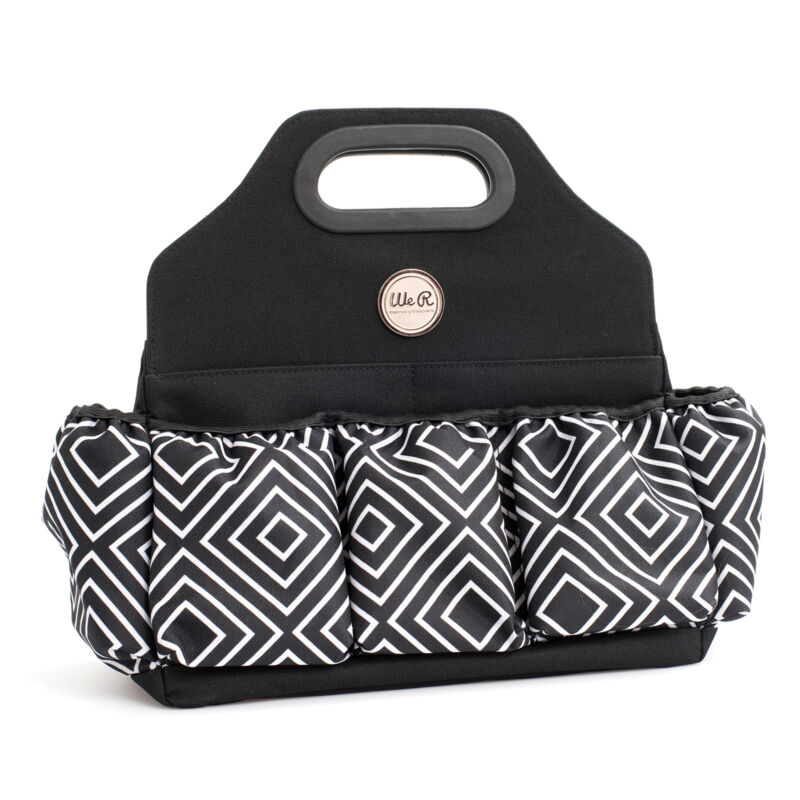 We R Memory Keepers - 360 Crafter's Bag - Tote - Plaid Black