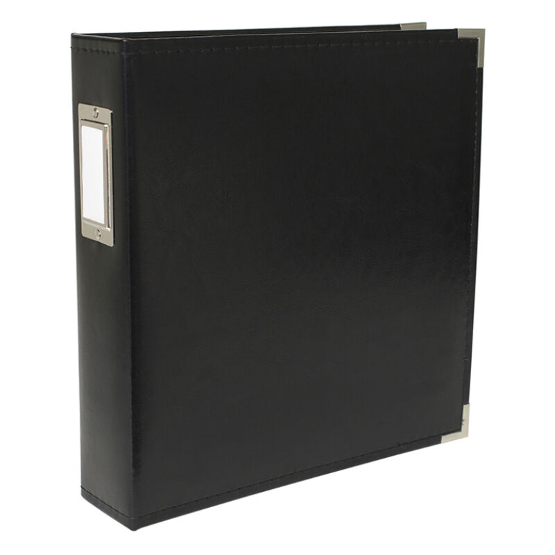 We R Memory Keepers 8.5x11 Classic Leather Album - Black