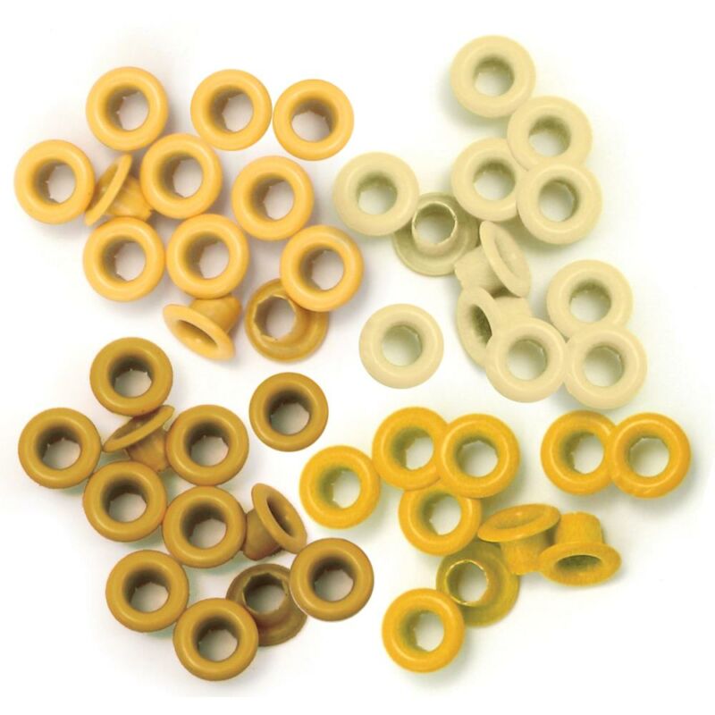 We R Memory Keepers Standard Eyelets - Yellow