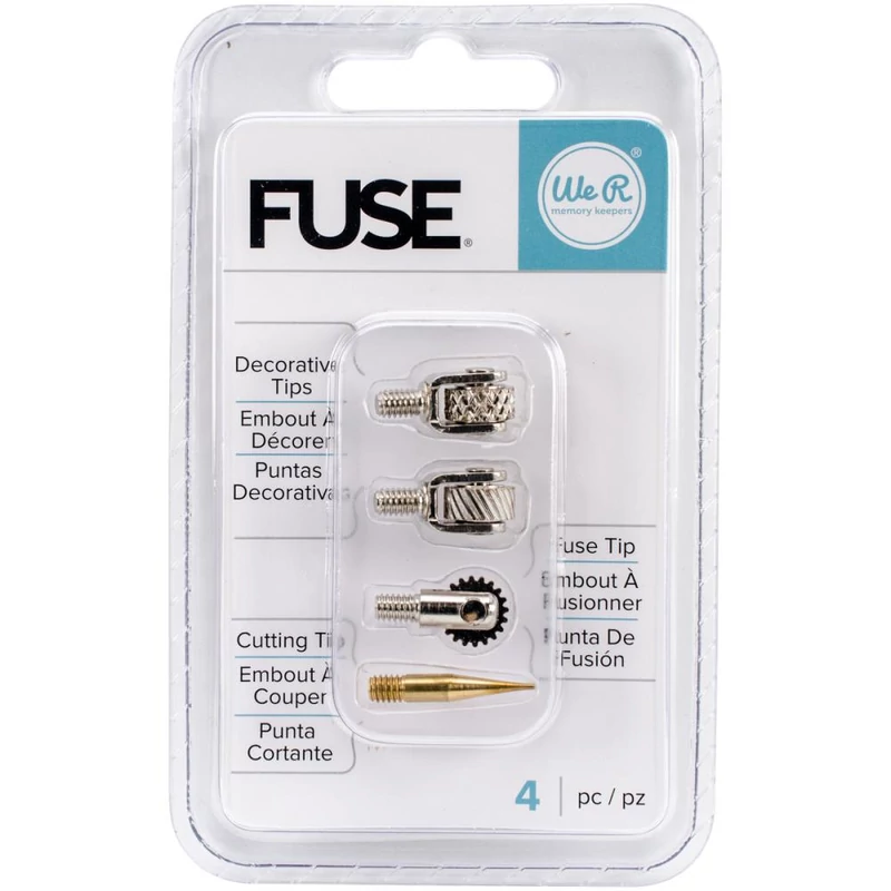 We R Memory Keepers - Fuse Tool Tips (4 Pieces)