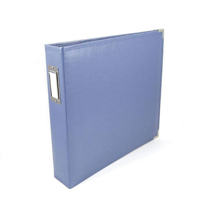 We R Memory Keepers 12x12 Classic Leather Album - Country Blue